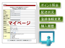お客様マイページ機能イメージ